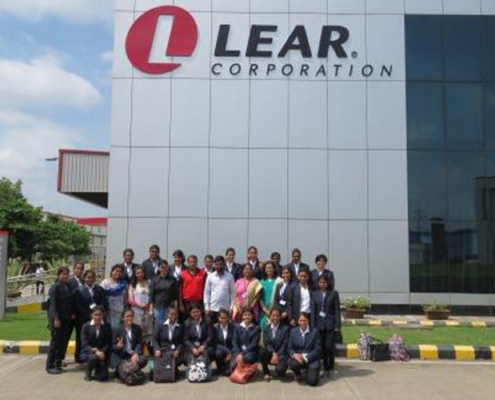 Industrial Trek to Lear Automotive India Pvt Ltd