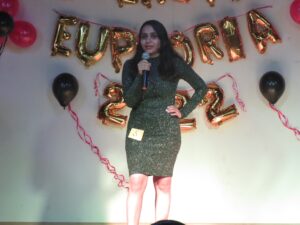 Introduction Round for Miss Fresher in Euphoria Fresher's Party 2022