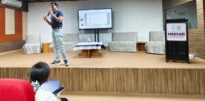 Explaing Concepts in Workshop on Getting things done concept by Mr. Abhishek Ganu on 13-09-2025