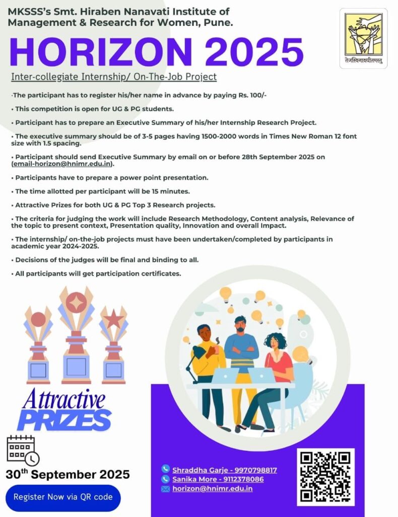 MKSSS'S HNIMR - HORIZON 2025