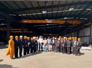Industry Visit to Veritas Engineers and Erectors 